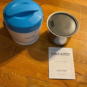 Crock-Pot Blue and Gray Food Warmer